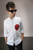 SPIDERMAN - HAND EMBROIDERED DESIGNER SHIRT
