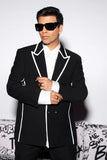 Karan Johar In Noir Opulence Suit