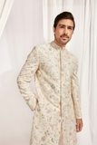 Achkan with Under Kurta and Slim Pants