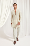 Short Bandi with Kurta and Slim Pants