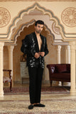 Heaven embroidered suit set