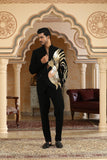 sworn eagle embroidered suit set