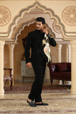 sworn eagle embroidered suit set