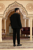 gold vines embroidered suit set