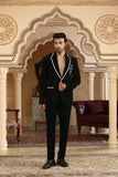 serpents charm embroidered suit set