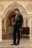 serpents charm embroidered suit set