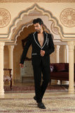 serpents charm embroidered suit set