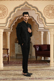 satin drawn deer suit set