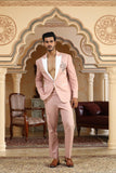 serpents charm linen  embroidered suit set