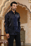 van raj embroidered short open jacket set