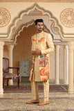 desert handpainted and embroiderd open jacket set