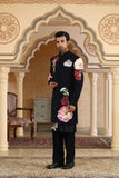 handpainted phoolkumar embroidered indo set