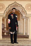 handpainted phoolkumar embroidered indo set
