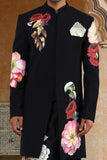 handpainted phoolkumar embroidered indo set