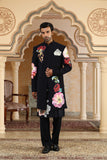 handpainted phoolkumar embroidered indo set