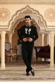 Baadal Paar hand embroidered bandhgala set
