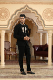 Baadal Paar hand embroidered bandhgala set
