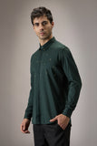 HEART ALLOVER - HAND EMBROIDERED DESIGNER SHIRT