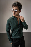 HEART ALLOVER - HAND EMBROIDERED DESIGNER SHIRT