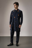 KELP(OCEAN) - HAND EMBROIDERED DESIGNER KURTA