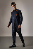 KELP(OCEAN) - HAND EMBROIDERED DESIGNER KURTA