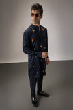 KELP(OCEAN) - HAND EMBROIDERED DESIGNER KURTA