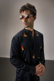 KELP(OCEAN) - HAND EMBROIDERED DESIGNER KURTA