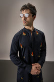 KELP(OCEAN) - HAND EMBROIDERED DESIGNER KURTA