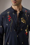 CASCADE( FLORAL) - HAND EMBROIDERED DESIGNER KURTA