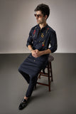 CASCADE( FLORAL) - HAND EMBROIDERED DESIGNER KURTA