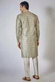 Sage Green Printed Kurta Set