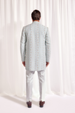 Achkan with under kurta and slim pant