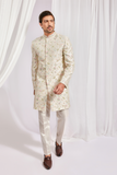 Achkan with Under Kurta and Slim Pants