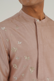 Layered Silk Kurta Set