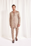 Short Achkan Open Set with kurta and  Slim Pant