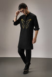 BUTIERFLY - HAND EMBROIDERED DESIGNER KURTA