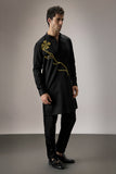 LONG FLOWER - HAND EMBROIDERED DESIGNER KURTA