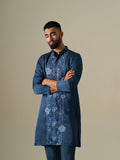 Blue Dahlia Kurta Set
