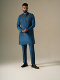 Indigo Starlit Kurta Set