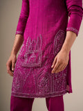 Rani Pink Ornate Kurta Set