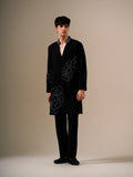 Black Mirage Kurta Set