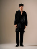 Black Mirage Kurta Set