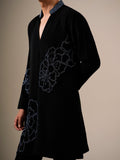 Black Mirage Kurta Set