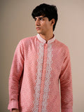 Cerise Glow Kurta Set