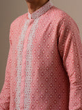 Cerise Glow Kurta Set