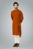 Asymmetric pleated kurta