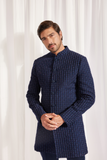 Achkan with under kurta and slim pant