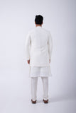 IVORY KARDANA KURTA SET WITH IVORY KARDANA OPEN JACKET