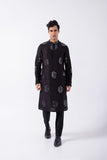 BLACK ALL OVER MIRROR EMBRIODERY KURTA SET