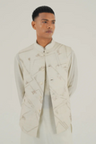 Geometric Embroidered Jawahar Jacket